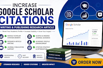 increase google scholar citations writing publishing research article