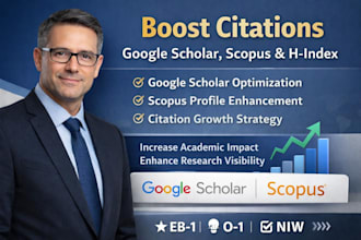 optimize google scholar and scopus profile for citation growth and h index