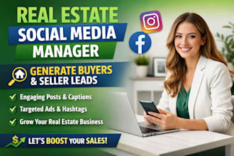 be your real estate social media manager for brand growth