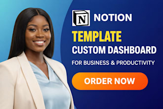 notion expert for notion template custom notion template and notion dashboard