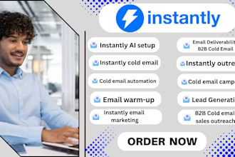 setup instantly ai for cold email outreach