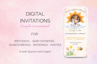design a digital invitation