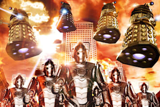 voice act daleks and cybermen for your personalized script