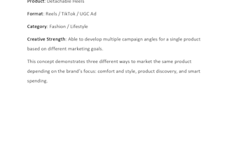 write reals, tiktok and ugc and scripts for fashion and beauty