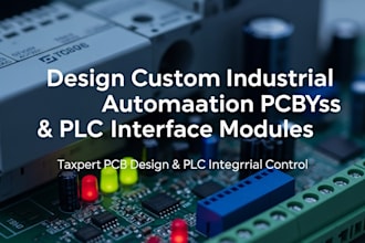 design custom industrial automation pcbs plc interface modules