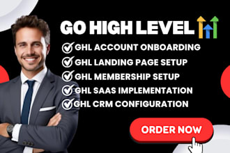 build gohighlevel sales funnel, landing page and website as ghl expert