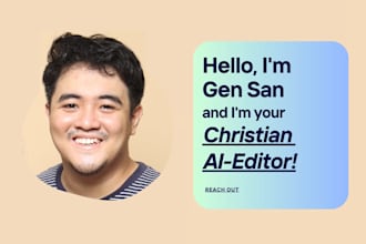 edit and rewrite your ai generated christian content