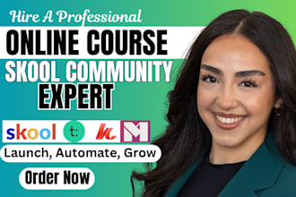 create online course content skool community setup course creation skool upload