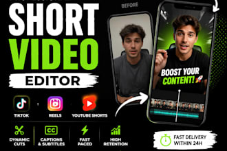 edit viral shorts, reels and tiktok videos with captions