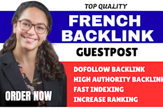 build french backlinks for SEO ranking in france website