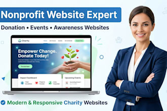 build a modern ngo, nonprofit or charity website to attract donors