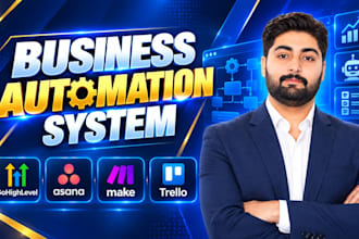 be your expert for ghl, asana, make com and trello automation system