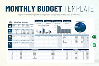 create custom excel budget template spreadsheet annual finance google sheets csv