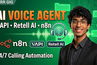 build ai voice agent with vapi, retell ai, n8n and ai calling automation