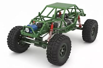 design 3d printable car part,go kart chassis,car suspension,autmotive parts,cad