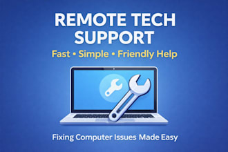 fix your computer issues with fast remote tech support
