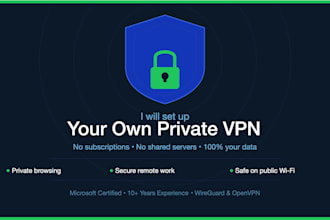set up your own private VPN server