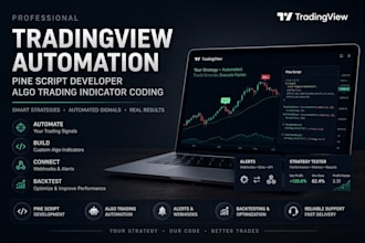 tradingview indicator strategy automation pine script pinescript developer