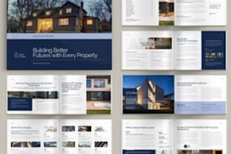 design real estate om investor market analysis  property investment ROI booklet