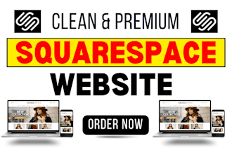 create or fix squarespace website design squarespace website development