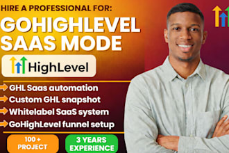 build pro gohighlevel saas snapshot ghl whitelabel saas automation ghl saas plan