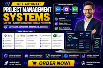 automate project management jira, hive, paymo, functionfox microsoft project