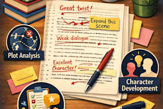 beta read your plot and characters