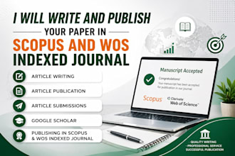 write and publish your paper in scopus and wos indexed journal