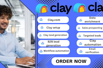 setup clay, clay com for lead generation, personalize messages, email marketing