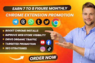promote your chrome extension to boost chrome download and browser extension