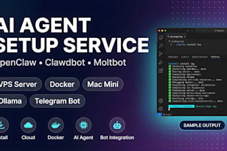 install and set up your openclaw, clawdbot or moltbot ai agent