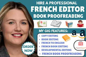 do french copy book editing developmental book editing french book proofreading