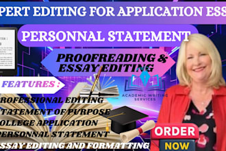 professionally edit your personal statement or statement of purpose