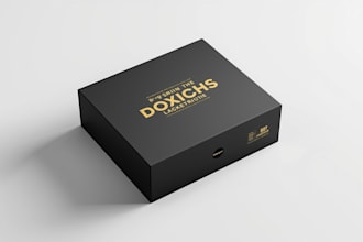 design creative box, pouch and label packaging design