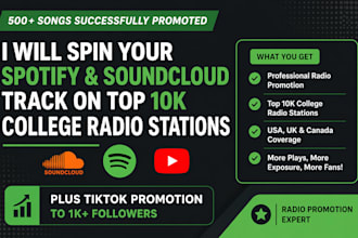 spin and promote your music on college radio stations
