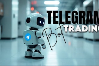 develop telegram crypto bot, telegram bot, trading bot, telegram trading bot