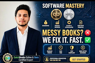 do quickbooks online bookkeeping cleanup catchup and bank reconciliation