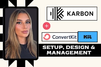 automate karbon CRM workflows with convertkit email