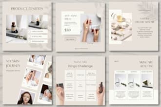 edit aesthetic short form videos, instagram ads tiktok reels for medspa skincare