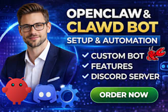 develop openclaw clawd bot automation custom bot setup discord server