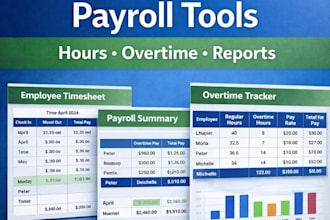 create employee timesheets spreadsheet