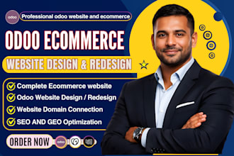 build, customize odoo website, odoo erp, odoo ecommerce, and odoo modules