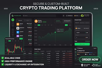 build crypto exchange app, forex trading platform, crypto trading platform