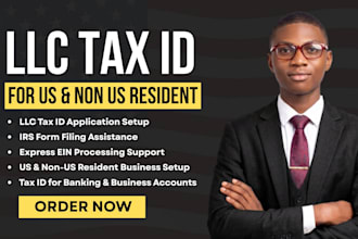 register your llc  file tax id,  get ein fast, and irs compliant business setup