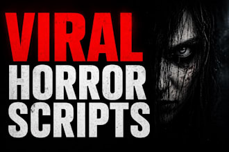 create viral horror scripts for youtube shorts and tiktok