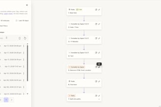 create complex zaps, automate workflows, and save you money