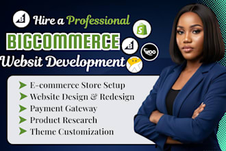 design bigcommerce online store fix and develop blog shopify ecommerce website