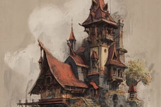 draw your fantasy character illustration