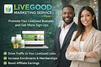 do organic livegood promotion, live good tour MLM promotion for sign up leads