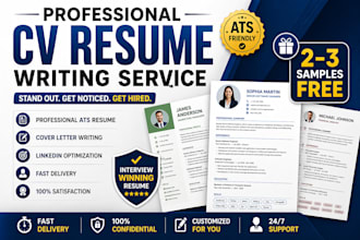 write and format a professional ats resume CV